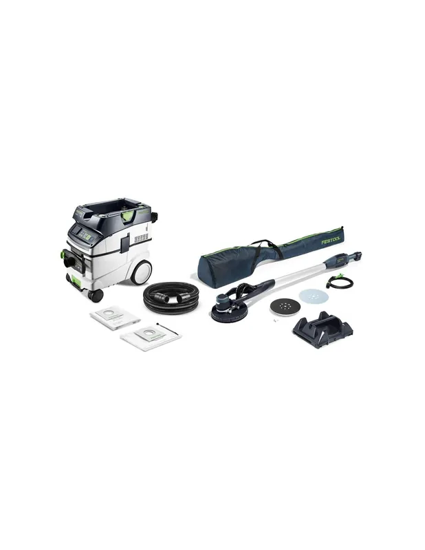 Kit ponceuse à bras et aspirateur PLANEX LHS-E 225/CTM 36-Set 578418 - Festool