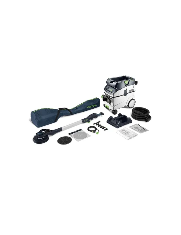 Kit ponceuse à bras et aspirateur PLANEX LHS 2-M 225 EQ/CTL 36-Set 578452 - Festool
