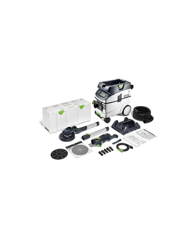 Kit ponceuse à bras et aspirateur PLANEX LHS 2 225 EQI/CTM 36-Set 578425 - Festool