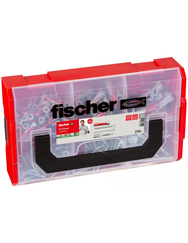 Coffret FixTainer 105 Chevilles DUOPOWER + 105 Vis 536162 - Fischer