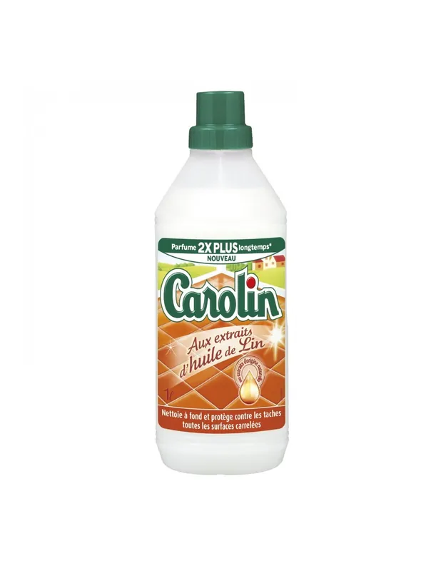 Nettoyant sol aux extraits d‘huile de lin (1 litre) 891854 - Carolin