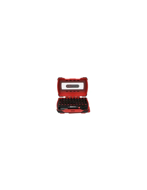 Mini coffret d‘embouts de vissage à chocs 1/4‘‘ L.25 mm 31 pièces 515.2301F - KS Tools