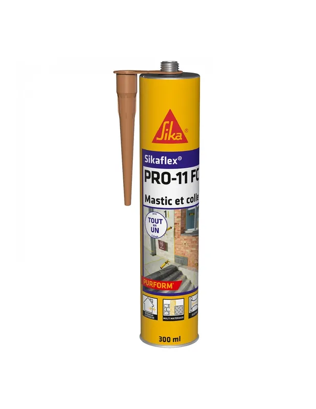 Mastic Colle Polyuréthane Sikaflex Pro 11 Fc Purform Beige 659701 - Sika