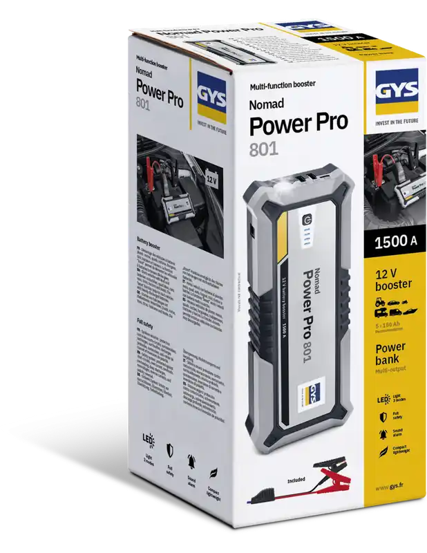 Booster lithium NOMAD POWER PRO 801 085831 - Gys