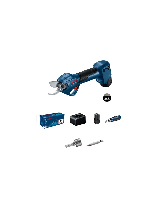 Sécateur GGP 12V-25 + 2 batteries 3Ah 06008D8100 - Bosch