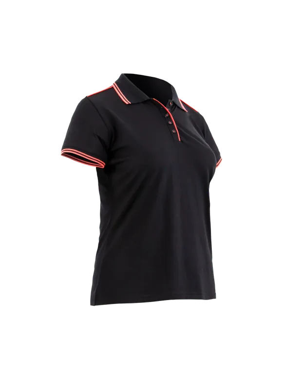 Polo sans manches femme maille piquée 9257 THELMA