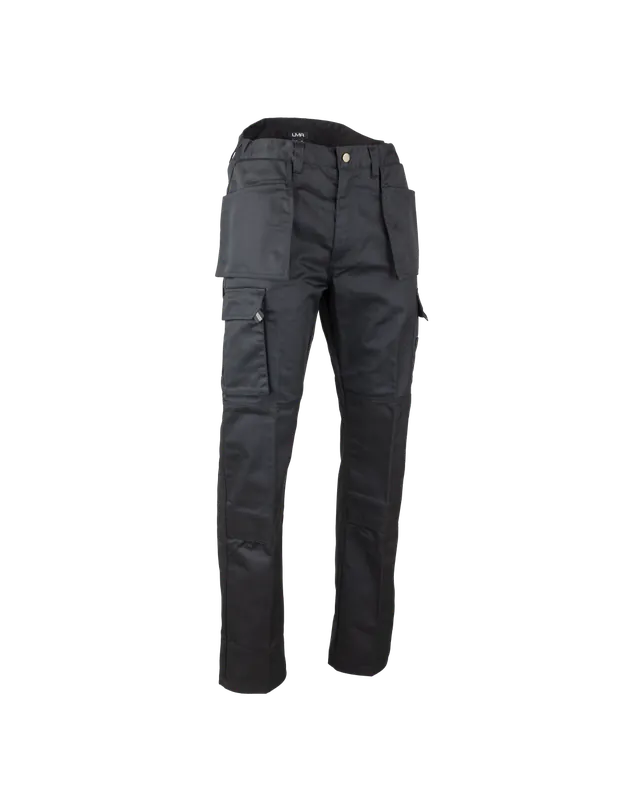 Pantalon de travail multipoches Noir Entrejambe 73 1885 CENDRE - LMA