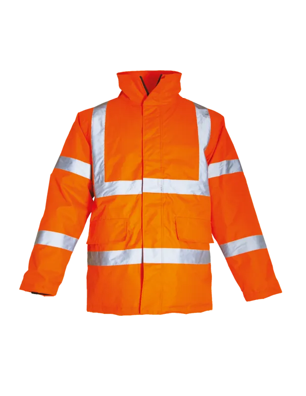 Parka de pluie haute visibilité orange 2171 EVIDENCE - LMA