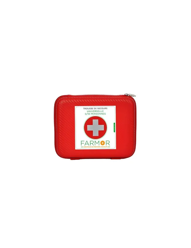 Trousse de secours en PU 5/10 personnes LYR 2517 RO - Farmor