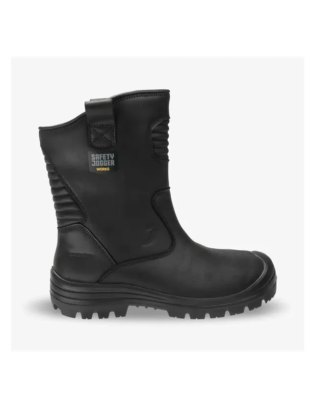 Bottes de sécurité Noire RIGGER BOOTS MAYON S3S 013880 BLK - Safety Jogger