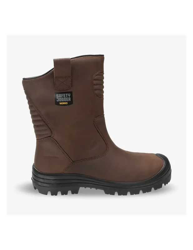 Bottes de sécurité Brun foncé RIGGER BOOTS MAYON S3S WINTER 013881 DBN - Safety Jogger