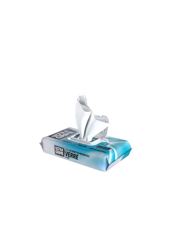 Lingettes Verre et Inox (paquet de 50) FR5920 - UltraGrime Pro
