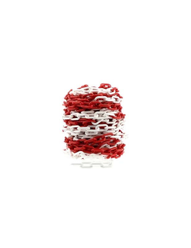 Chaîne de signalisation ABS 25 m x 7 mm 489701 - Wilmart