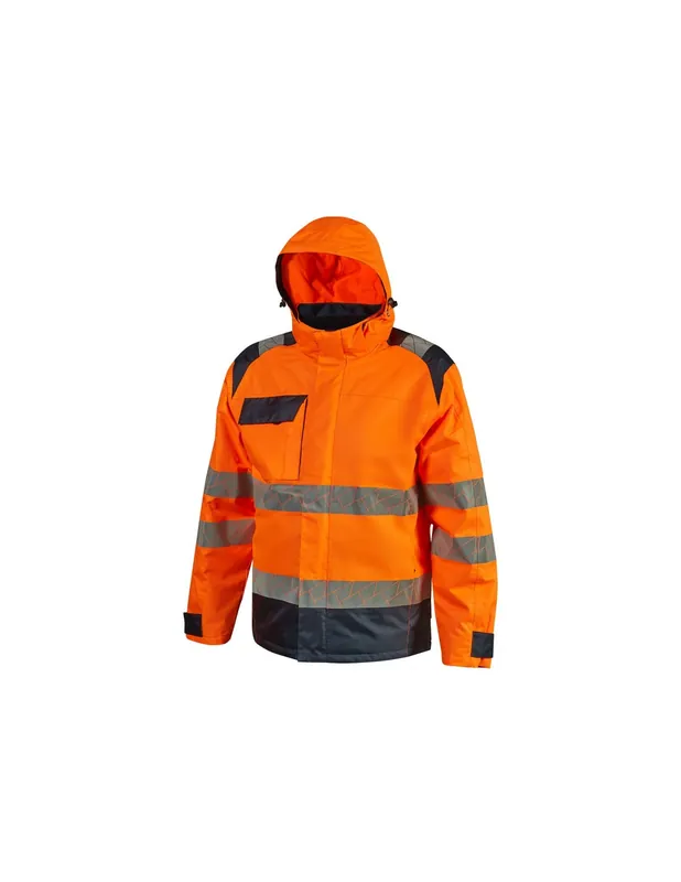 Parka haute visibilité Orange fluo NORDLUX WHL382OF - Upower