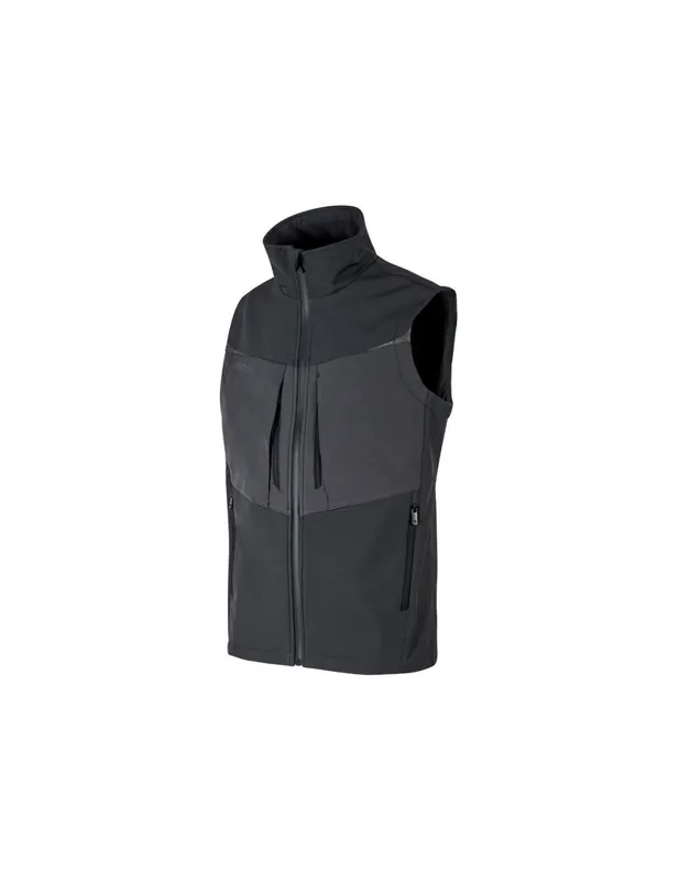 Gilet de travail softshell hydrofuge Grey BRIO WFU341BB - Upower
