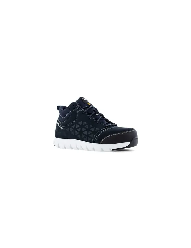 Chaussures de sécurité légères bleu S3 SRC ESD ATHLETIC MID IB1035S3 - Reebok