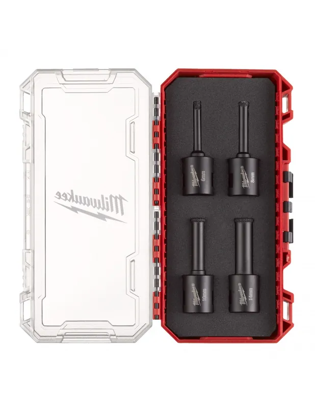Coffret 4 forets diamantés DIAMOND MAX M14 4932500544 - Milwaukee
