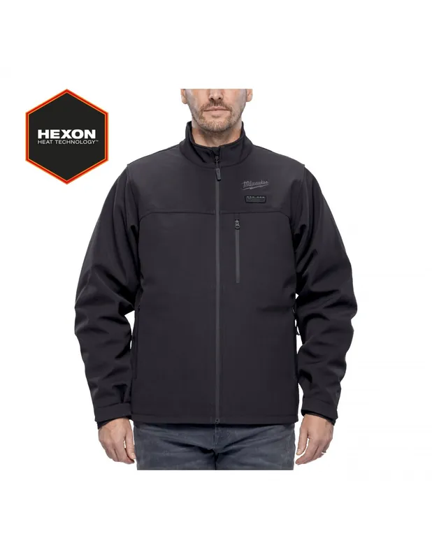 Veste chauffante noire HEXON M12 HJBL6-0 49324938** - Milwaukee