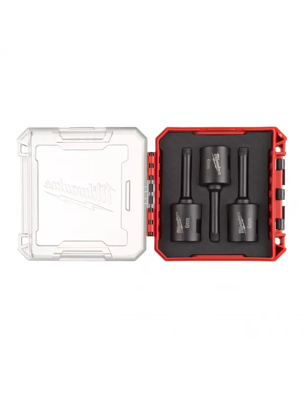 Coffret de 3 forets diamant M14 Ø6 mm 4932500545 - Milwaukee