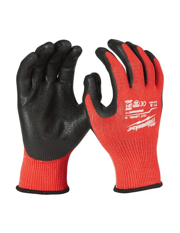 Gants anti-coupure niveau 3/C taille 8/M 4932498520 - Milwaukee