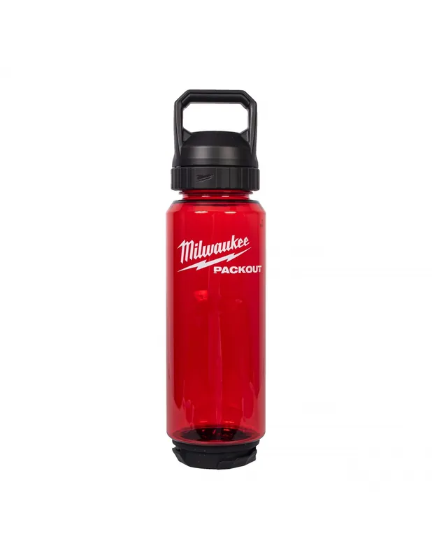 Bouteille plastique rouge 1005 ml PACKOUT 4932498637 - Milwaukee