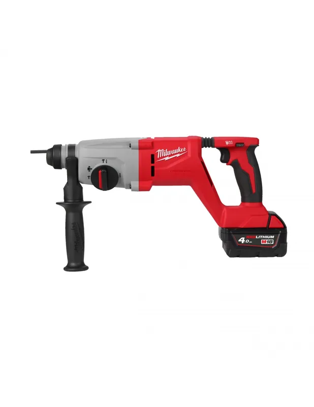 Perforateur brushless SDS+ à Poignée D 26 mm 18V 4Ah M18 BLHACD26-402X 4933492480 - Milwaukee