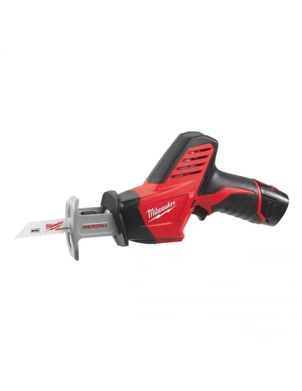 Scie sabre compacte HACKZALL 12V 2Ah C12 HZ-202C 4933500560 - Milwaukee