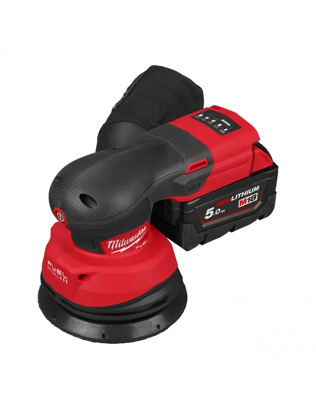 Ponceuse orbitale excentrique 125 mm FUEL 18V 5Ah M18 FROS125-502X 4933498254 - Milwaukee