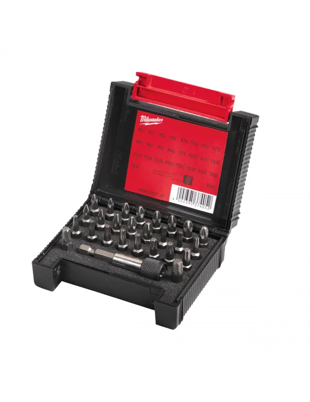 Coffret d‘embouts de vissage SHOCKWAVE (27 pièces) 4932352747 - Milwaukee