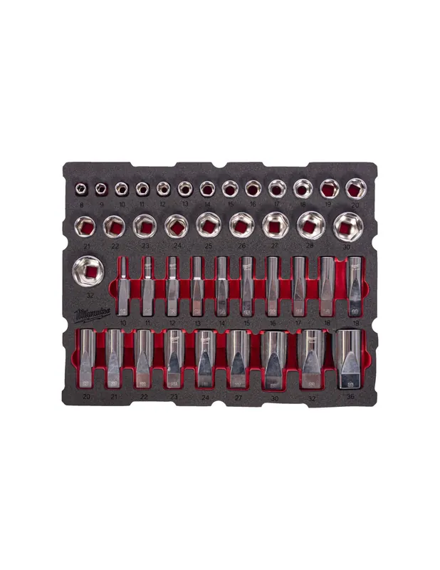 Module servante Douilles 1/2" 42 piéces PACKOUT 4932501869 - Milwaukee