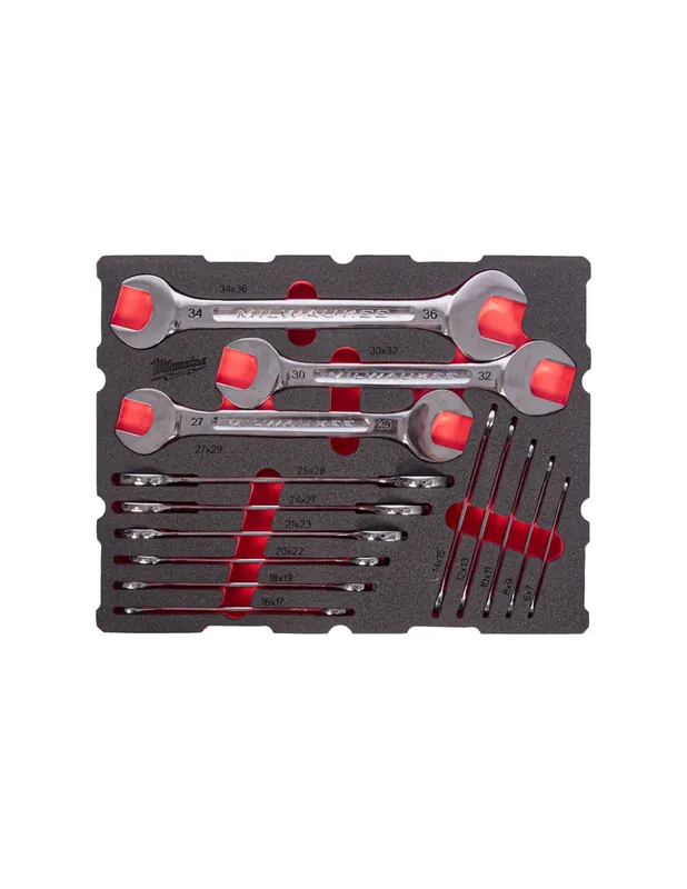 Module servante Clés plates doubles 14 piéces PACKOUT 4932501874 - Milwaukee