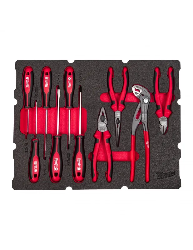 Module servante Tournevis Pinces 10 pièces PACKOUT 4932493638 - Milwaukee