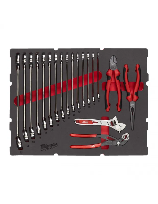 Module servante clés mixte MAX BITE et pinces 19 pièces PACKOUT 4932493339 - Milwaukee