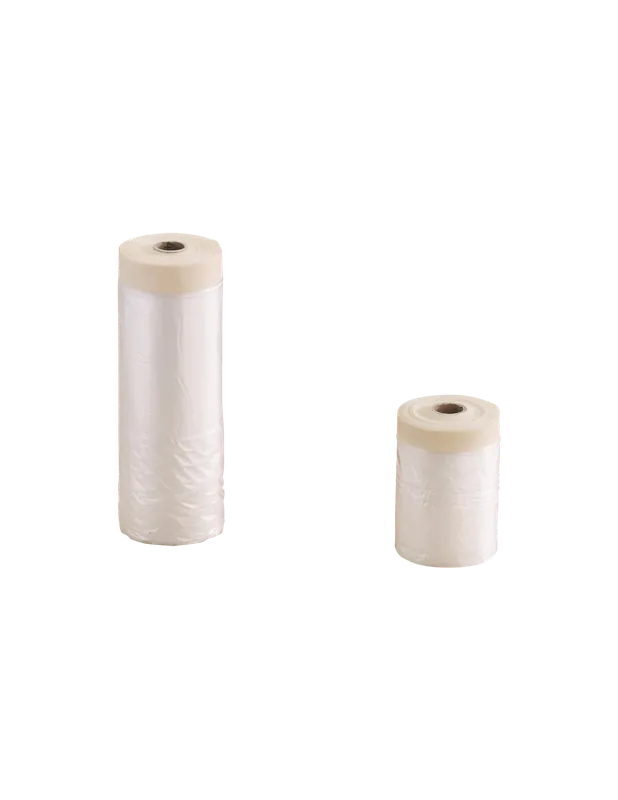 Film de protection 2 en 1 Lisière Adhésive 16 m x 260 cm 1885270 - L‘outil Parfait