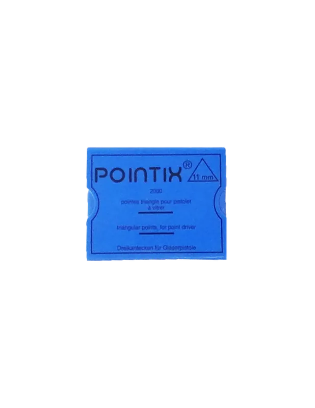 Pointes triangle pour appareil à vitrer 10 à 11 mm 3336000 - L‘outil Parfait