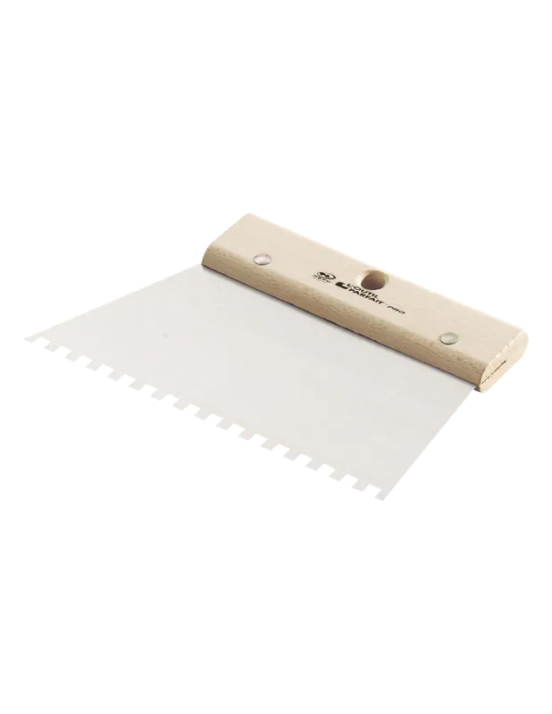 Couteau à colle Carré 20 cm Denture Grosse 10 x 10 mm 561220 - L‘outil Parfait