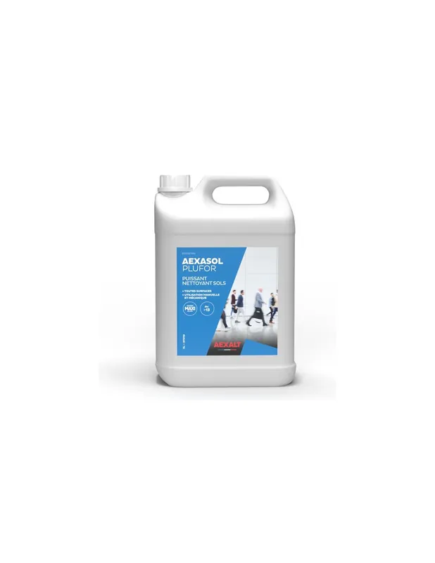 Nettoyant puissant multi-usage AEXASOL PLUFOR (5 litres) NT010 - Aexalt Pluho