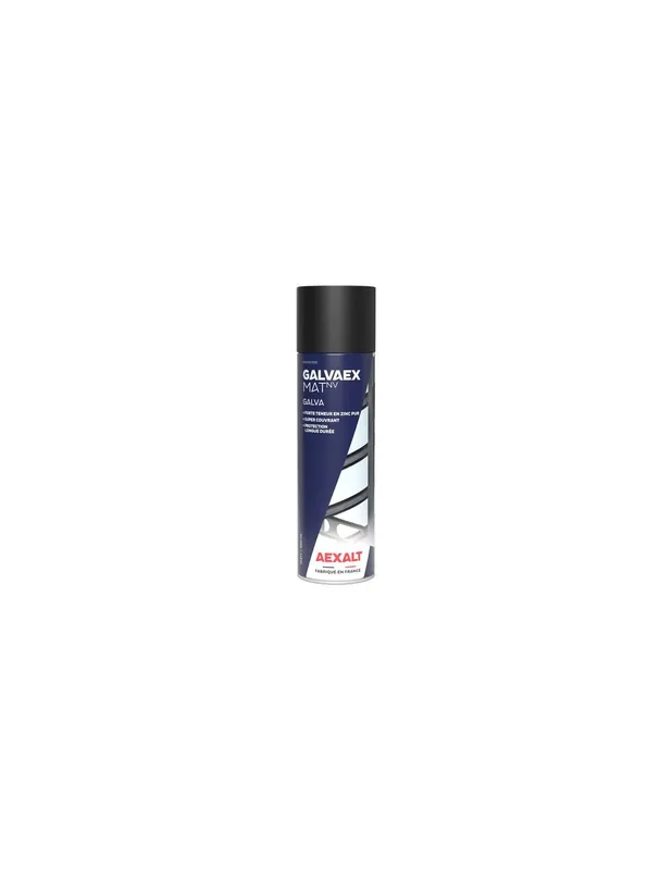 Revêtement galvanisant à froid GALVAEX MAT NV (650 ml) 15211 - Aexalt Pluho