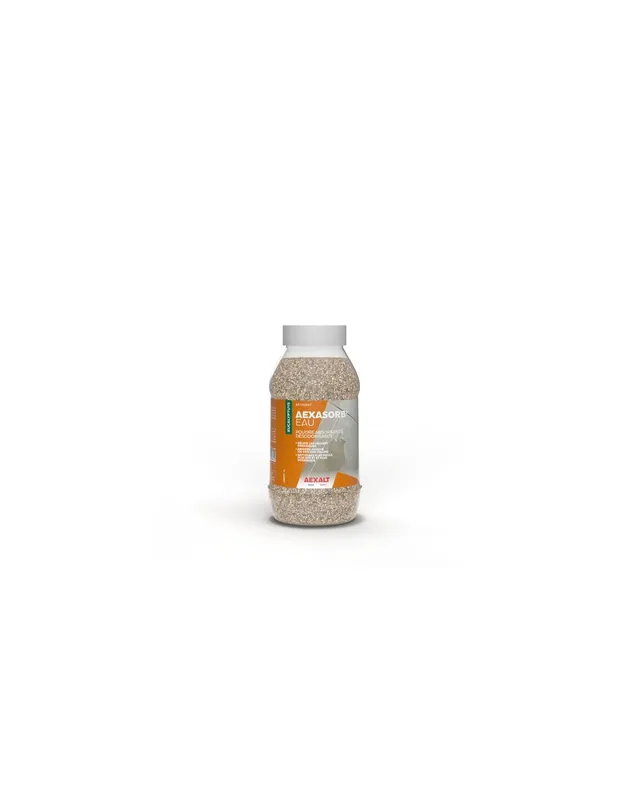 Poudre hyper absorbante et désodorisante AEXASORB’EAU (1 kg) AB670 - Aexalt Pluho