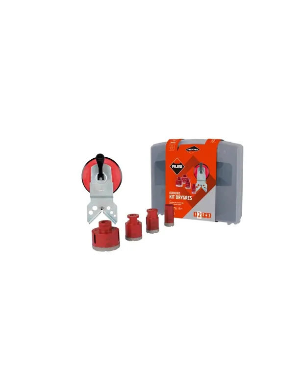 Kit 4 Trépans diamantés DRYGRES 50917 - Rubi