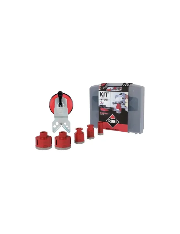 Kit 5 Trépans diamantés DRYGRES 50936 - Rubi