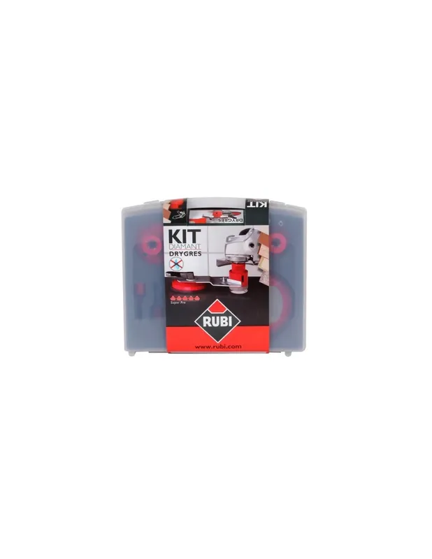 Kit 6 Trépans diamantés DRYGRES 50996 - Rubi