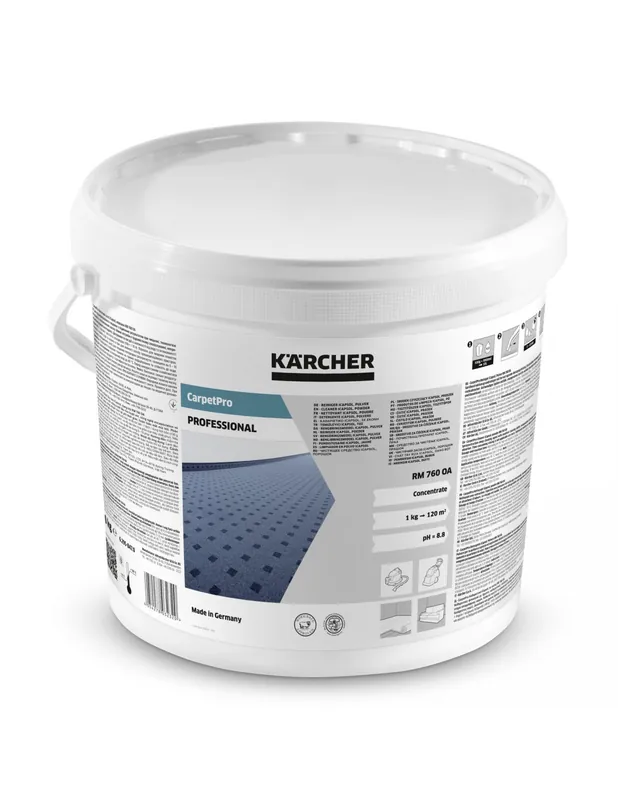 Nettoyant pour moquettes RM 760 CarpetPro iCapsol 10 kg 6.296-247.0 - Karcher