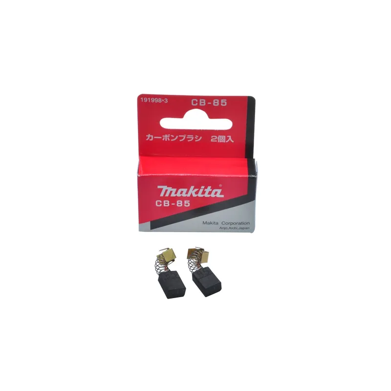 Makita 191998-3 Paire de charbons CB85A pour perceuse HP1631, M8101, MT811, MT814, MT815