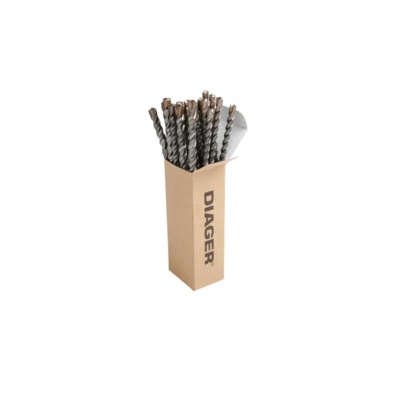 Boite de 12 Foret SDS-plus 8x160 DIAGER