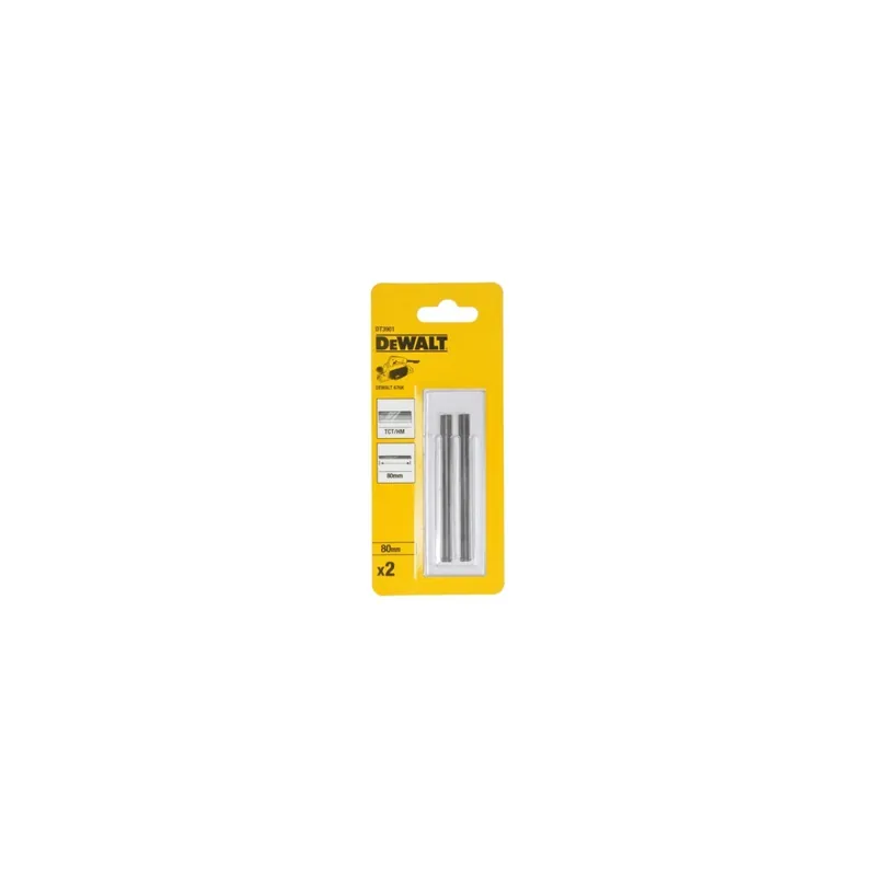Dewalt DT3906-QZ Paire de fers de rabots TCT/HM 82mm