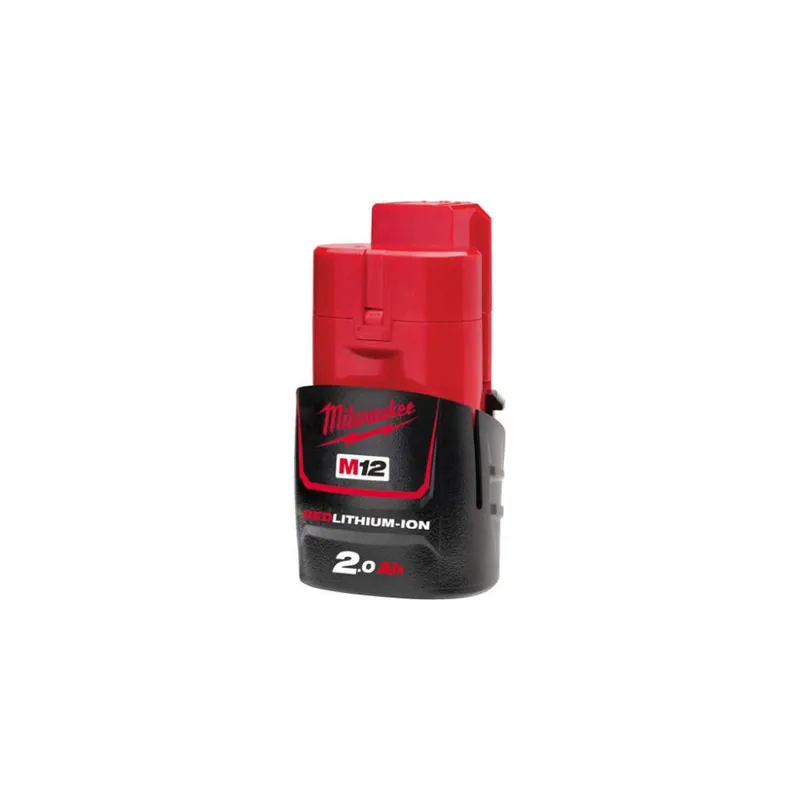 Milwaukee Batterie 12V 2.0Ah M12B2 Red Lithium-Ion (4932430064)