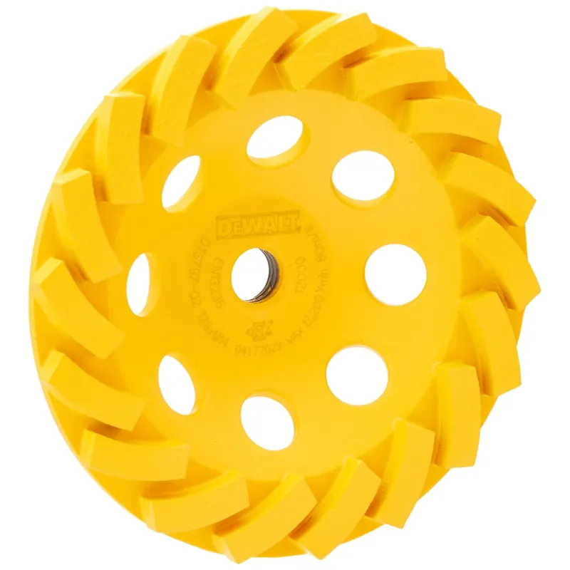 Dewalt DT3797-QZ Plateau de surfaçage diamanté Turbo 125mm