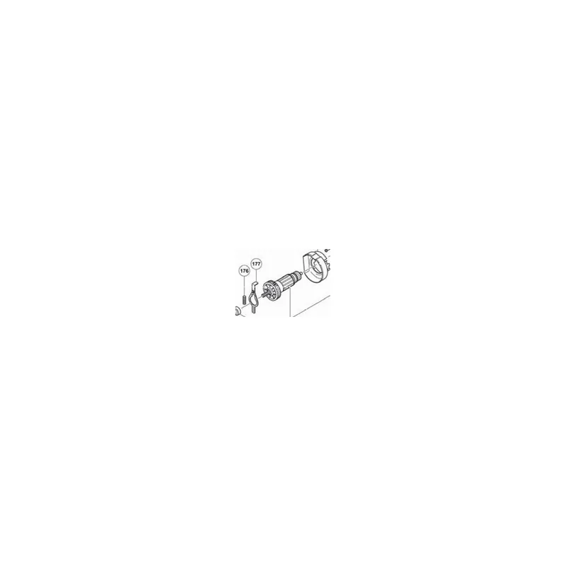 Hitachi Induit pour scie C8FSHE 360839E