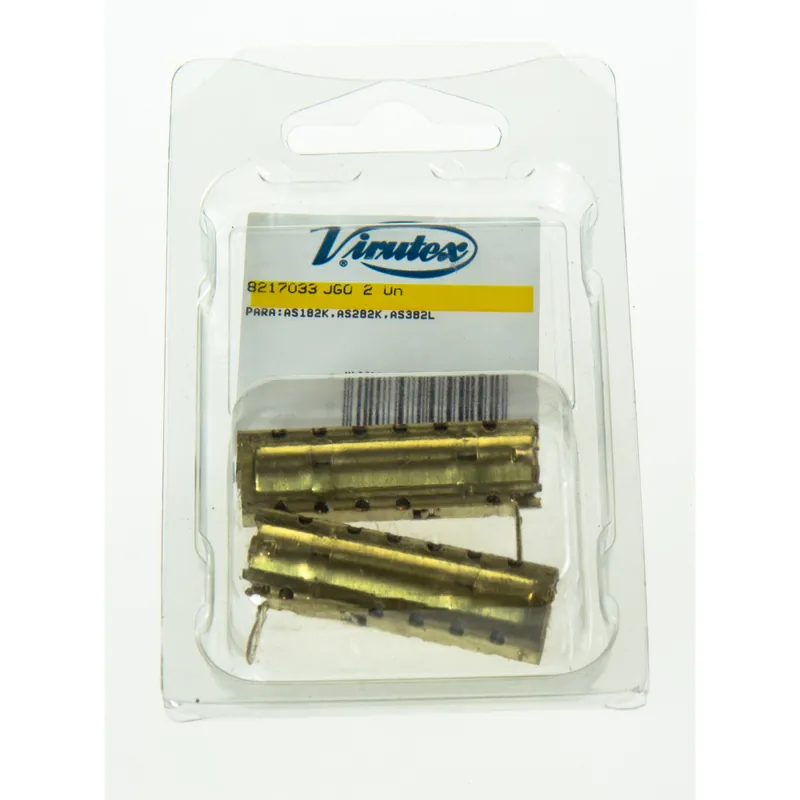 Virutex Jeu de 2 Balais, Charbons 8217033